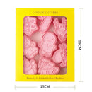 Conjunto de 8 Moldes de Biscoito de Natal 3D